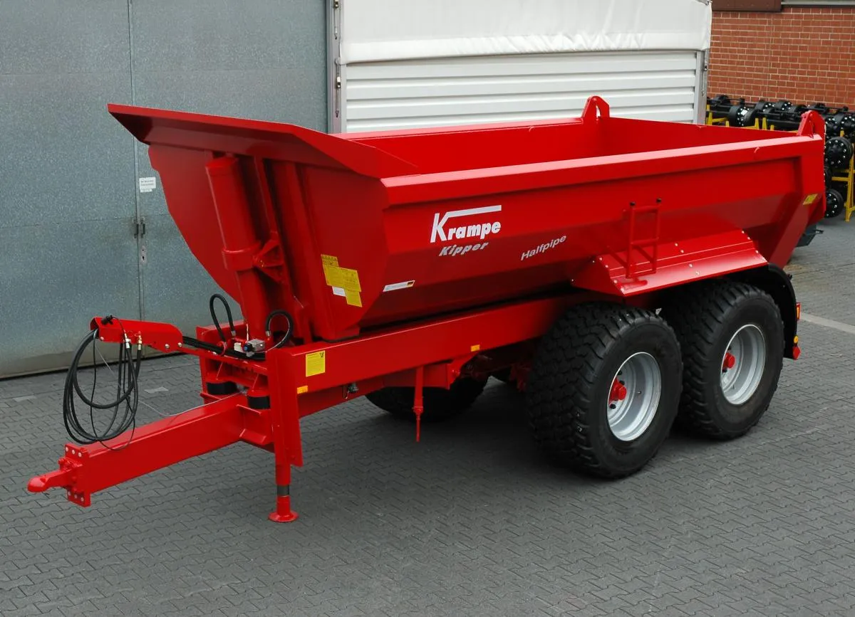 Przyczepa skorupowa budowlana Krampe